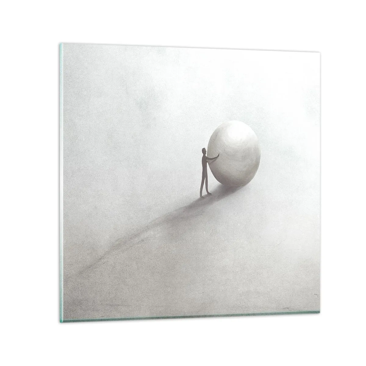 Üveg kép - Az élet játéka - 60x60 cm