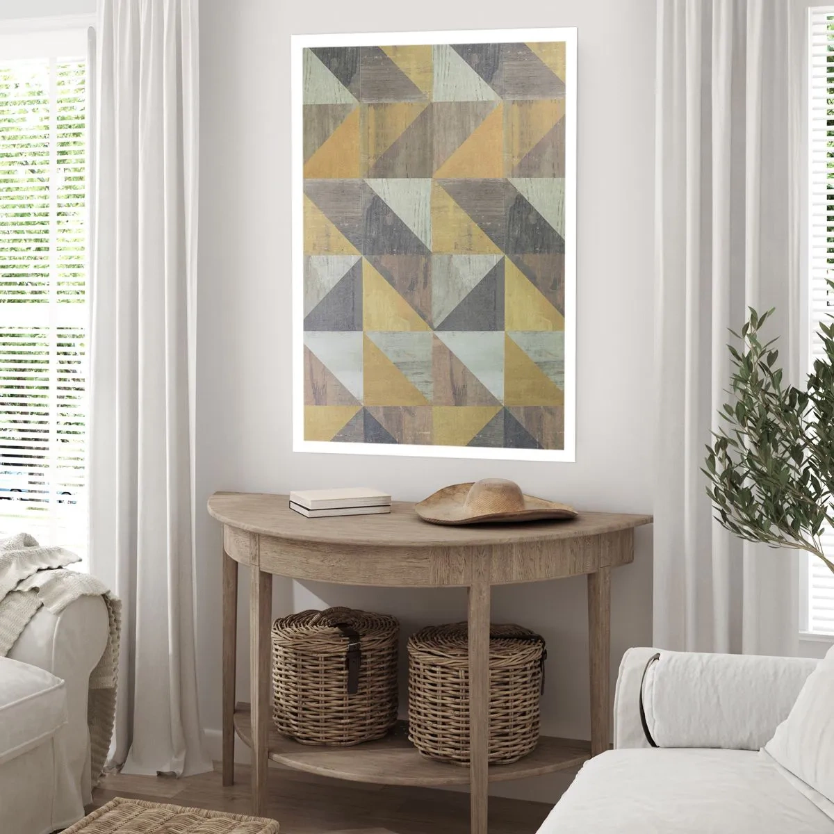 Poszter - A háromszög szögében - 30x40 cm