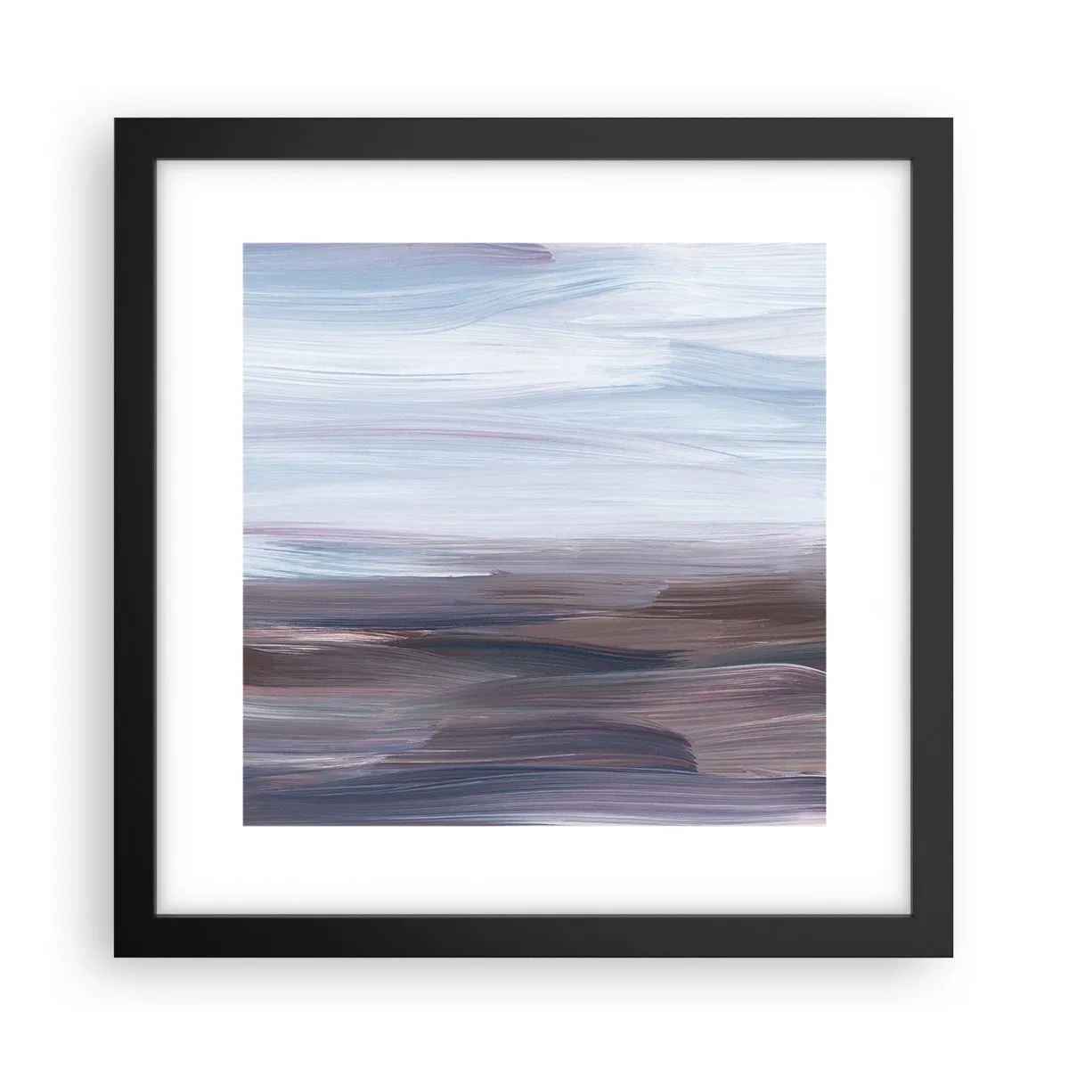 Poszter fehér keretben - Elemek: víz - 30x30 cm