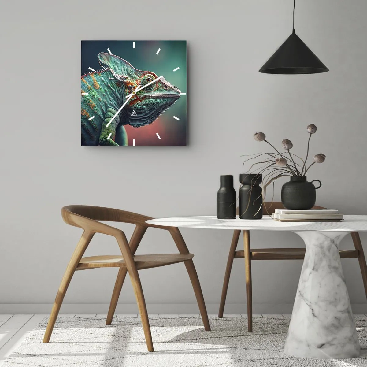 Falióra, Óra - Látsz engem? Nem jó... - 40x40 cm