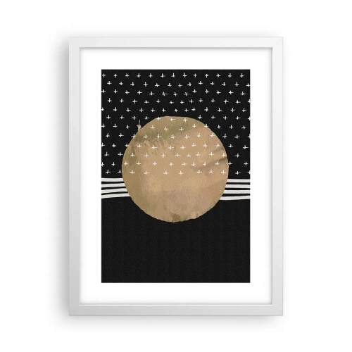 Poszter fekete keretben - Kompozíció: a galaxis zászlaja - 30x40 cm