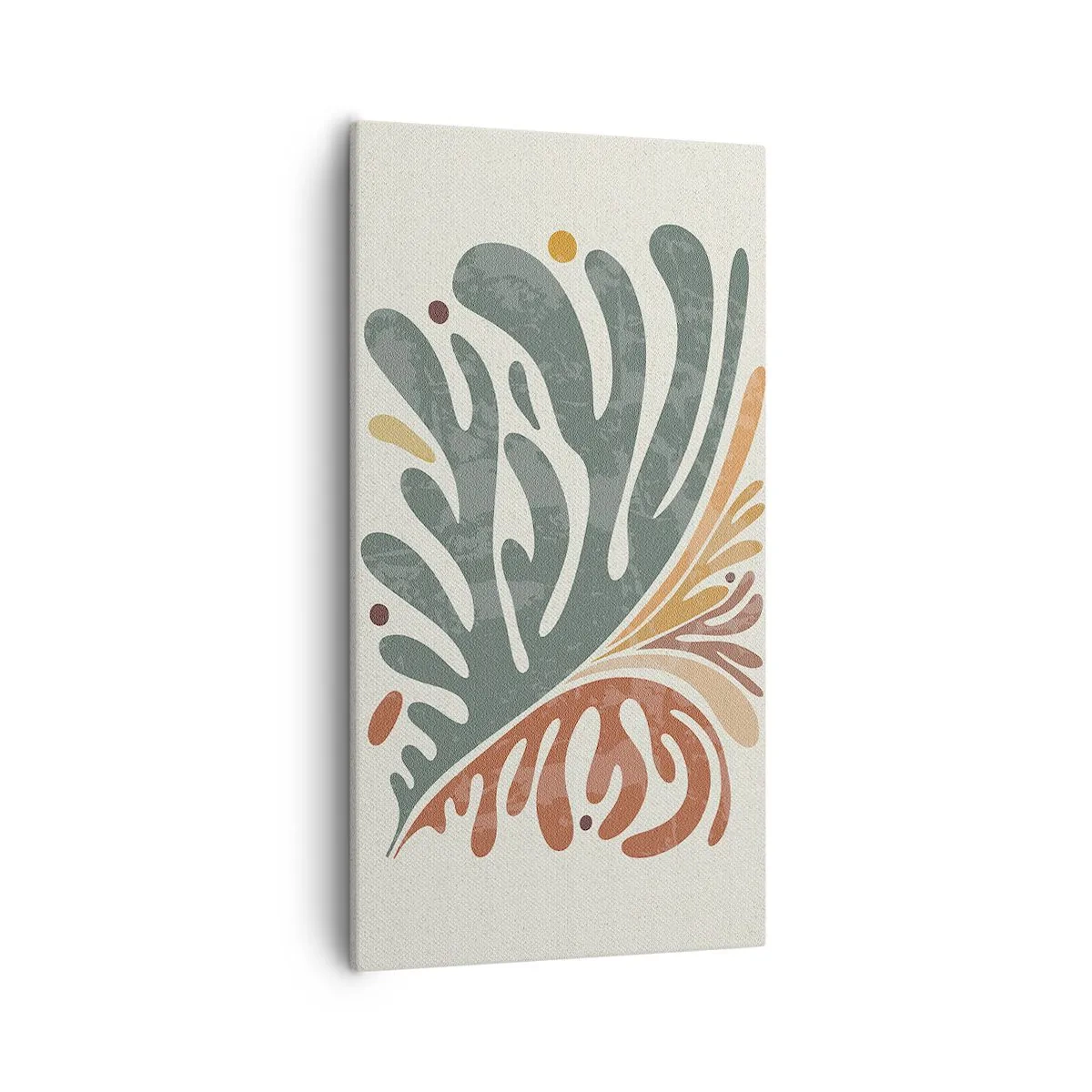 Vászonkép - Többszínű levél - 55x100 cm