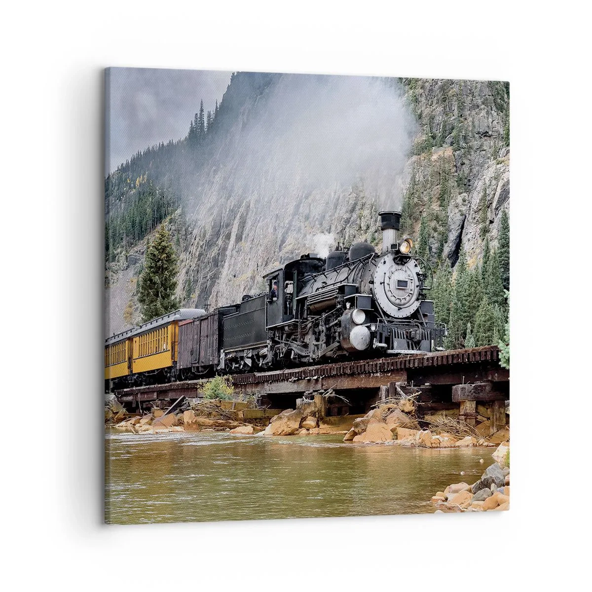 Vászonkép - Hova? Hova? - 50x50 cm