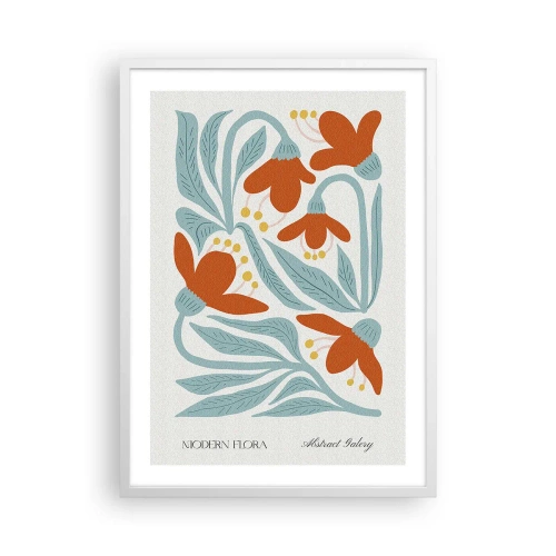 Poszter fekete keretben - A föld felé, a nap felé - 50x70 cm