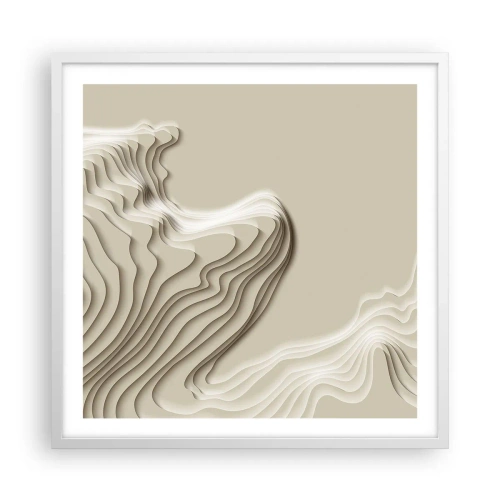Poszter fekete keretben - Művészeti topográfia - 60x60 cm