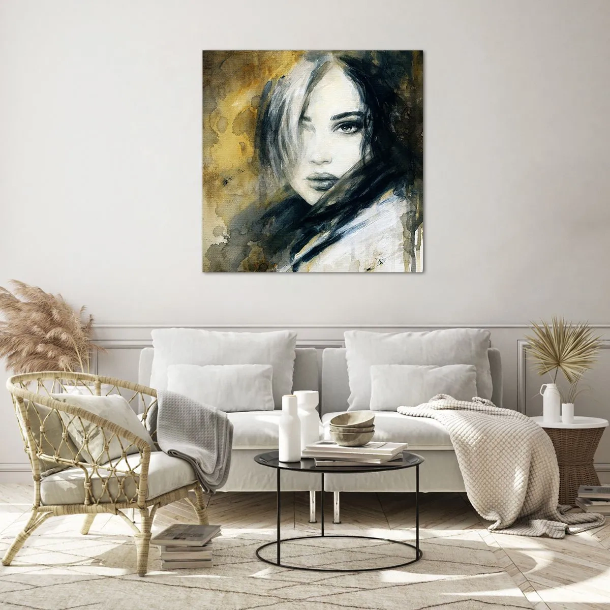 Üveg kép - ártatlanabb vagy érzékibb? - 30x30 cm