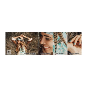 Fotótapéta Minta Premium Sand - Útban a szerelem nyara felé - Boho, Nő, Ékszerek - 100x30 cm
