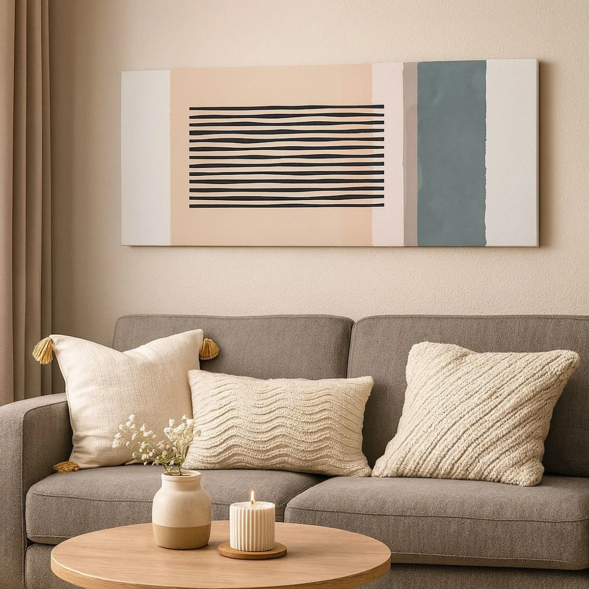 Vászonkép - Minden rendben - 100x40 cm