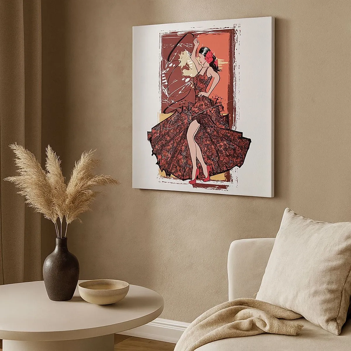 Vászonkép - A szív ritmusában - 30x30 cm