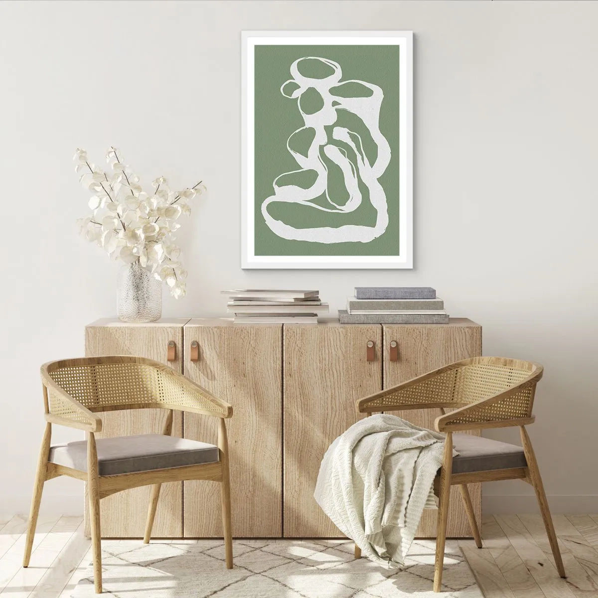 Poszter fekete keretben - A tér hívása - 50x70 cm