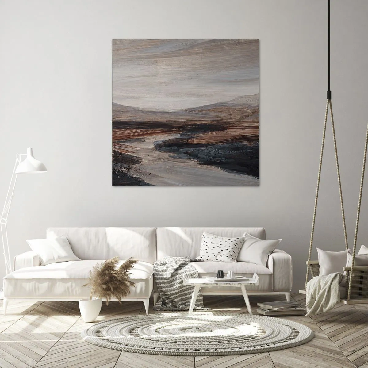 Vászonkép - Békés völgy - 40x40 cm