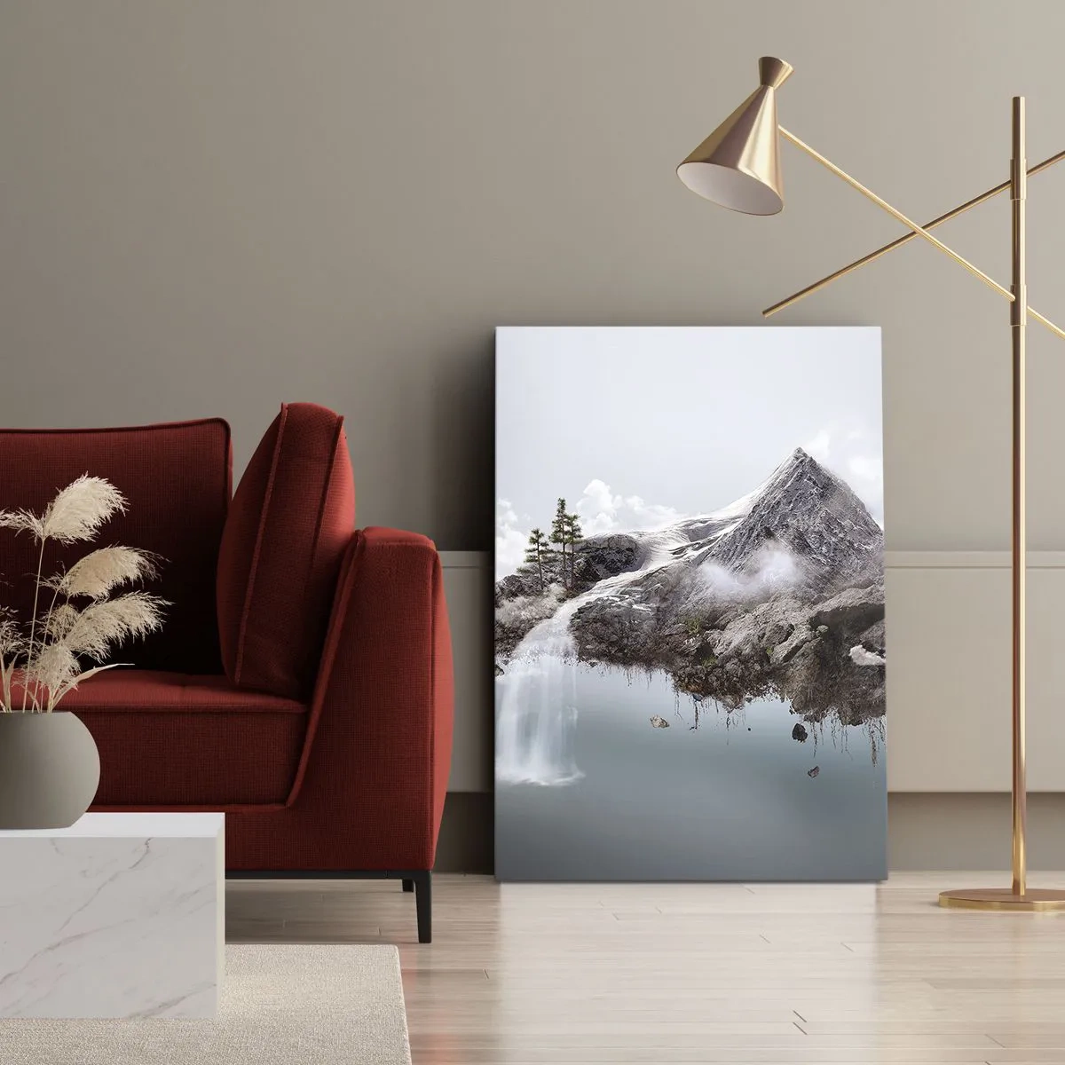 Vászonkép - Egy szürrealista szemével - 50x70 cm