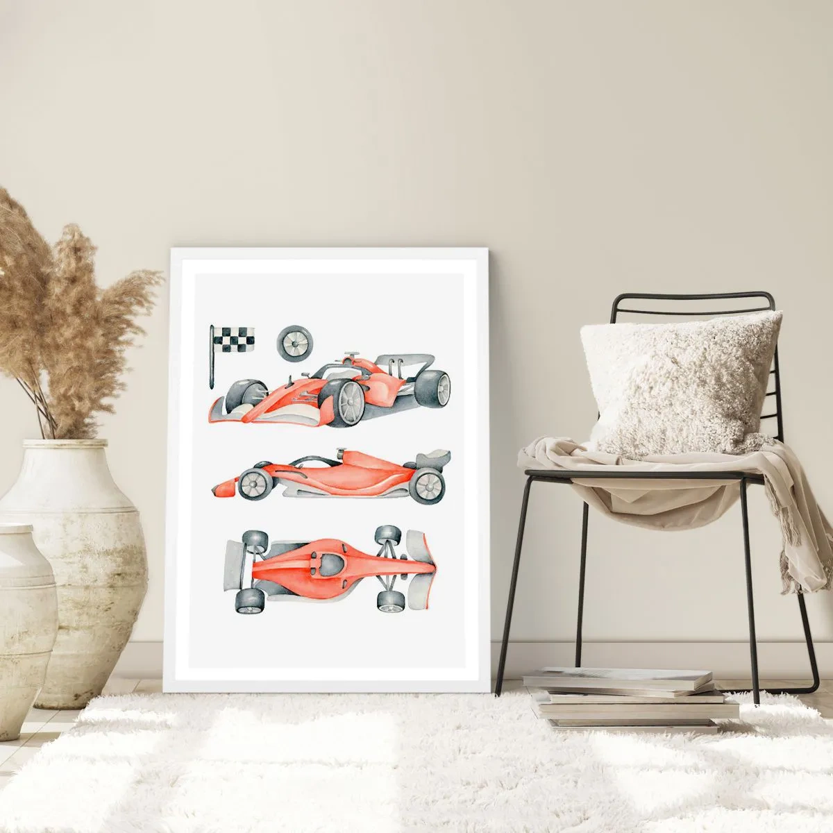 Poszter fekete keretben - Egy álom elérése - 70x100 cm