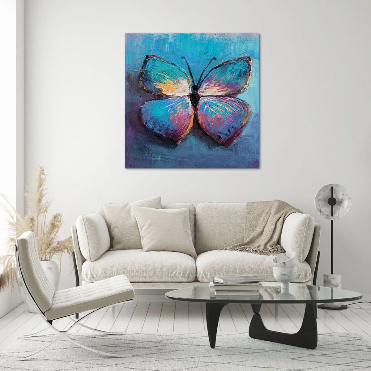 Üveg kép - Teljes pompájában - 60x60 cm