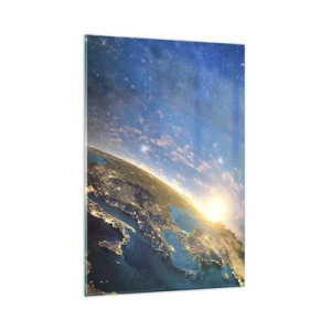 Üveg kép - Tekintsünk magunkra távolról - 80x120 cm