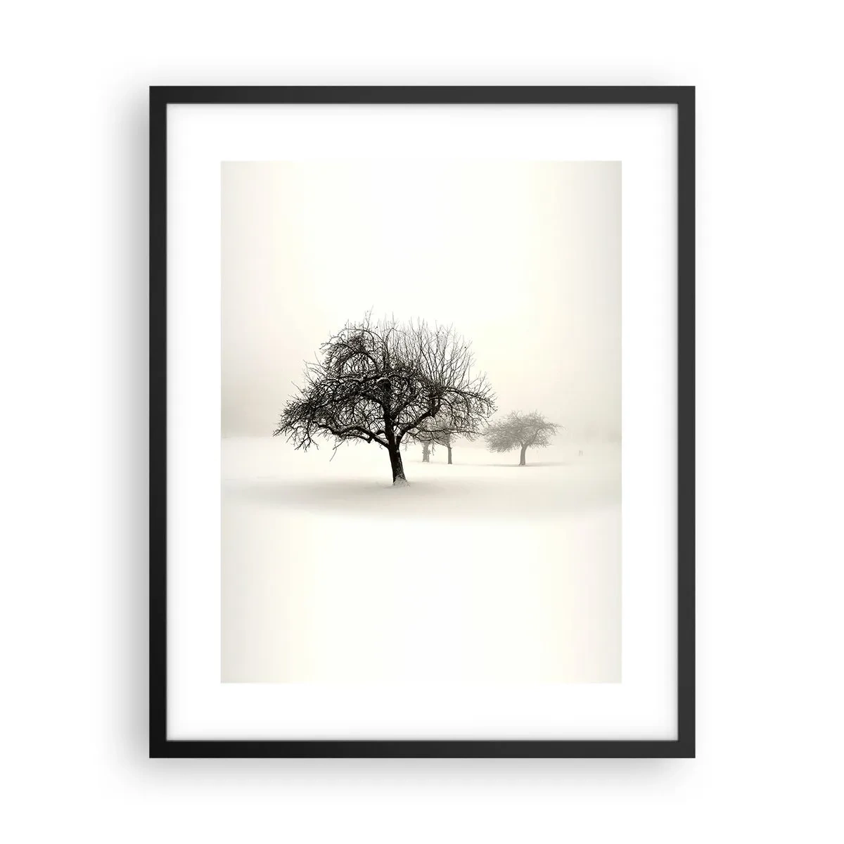 Poszter fehér keretben - Téli álom - 40x50 cm