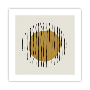 Poszter - A hőtől remegő absztrakció - 40x40 cm
