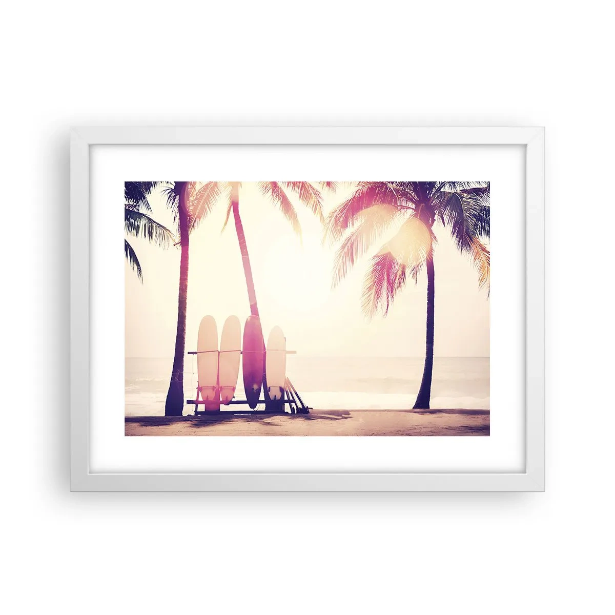 Poszter fekete keretben - Ez remek nap lesz - 40x30 cm