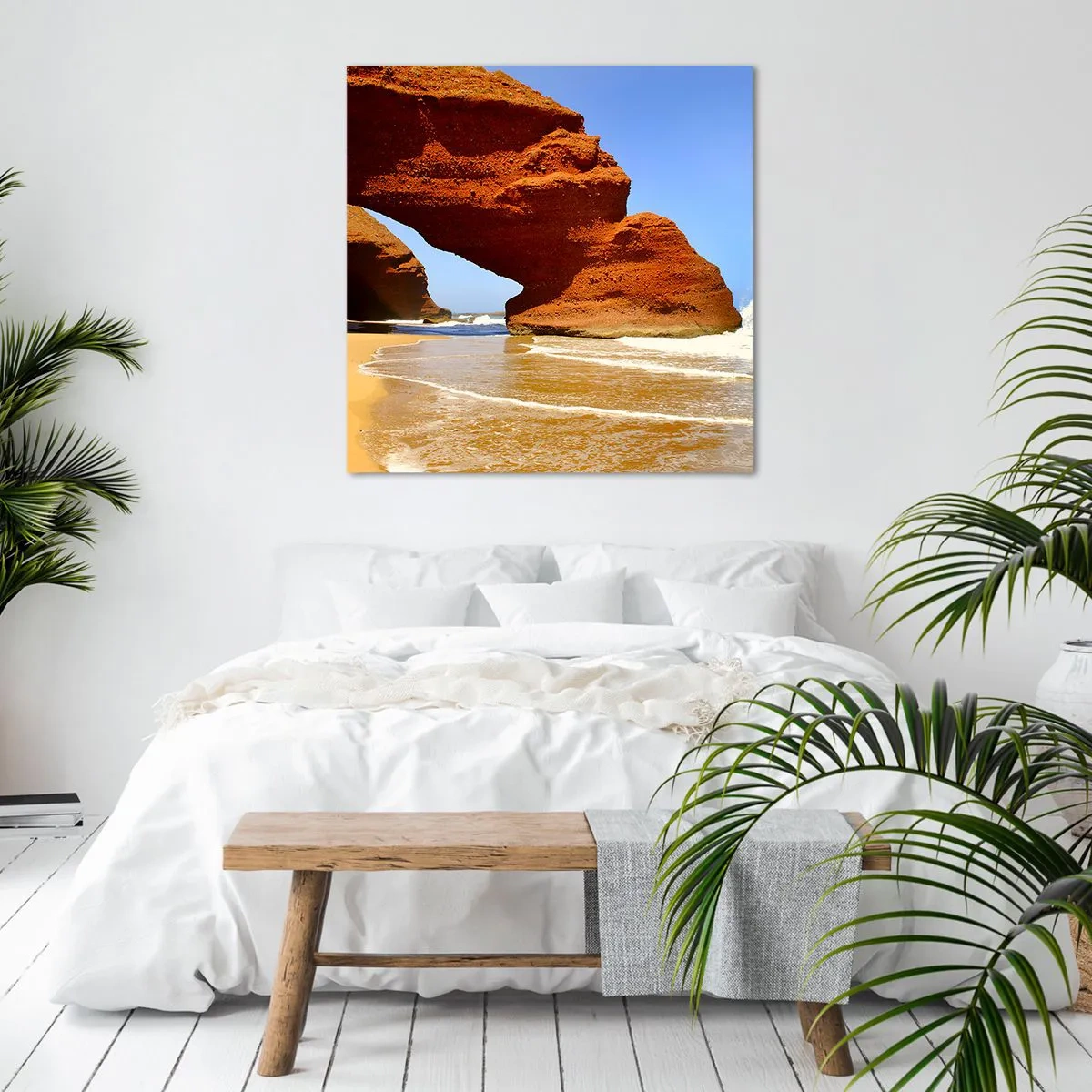 Vászonkép - Víz és szél évezredek óta - 50x50 cm