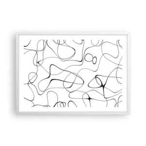 Poszter fekete keretben - Életutak, sorsok - 70x50 cm