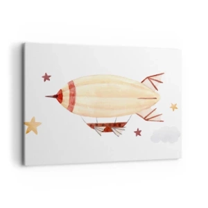 Vászonkép - Léghajó - 100x70 cm