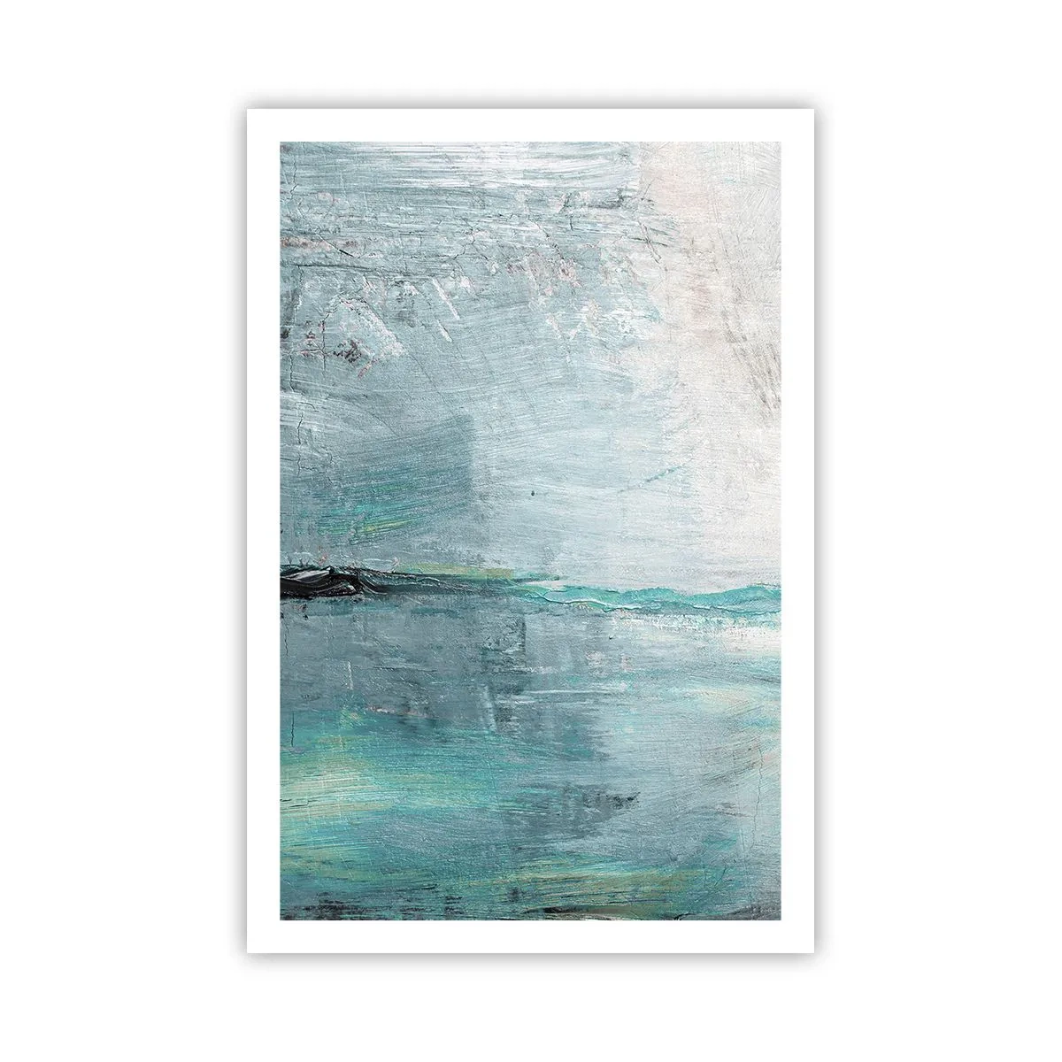 Poszter - Vízszintesen kék színben - 61x91 cm