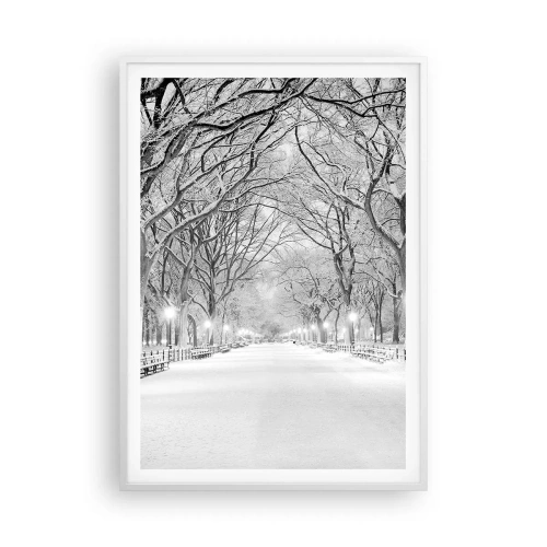 Poszter fekete keretben - A négy évszak - tél - 70x100 cm