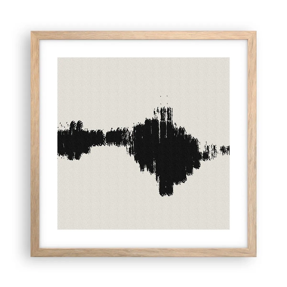 Poszter világos tölgy keretben - A képzelet rezgései - 40x40 cm