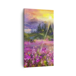 Vászonkép - A völgyben a nap védelme alatt - 45x80 cm
