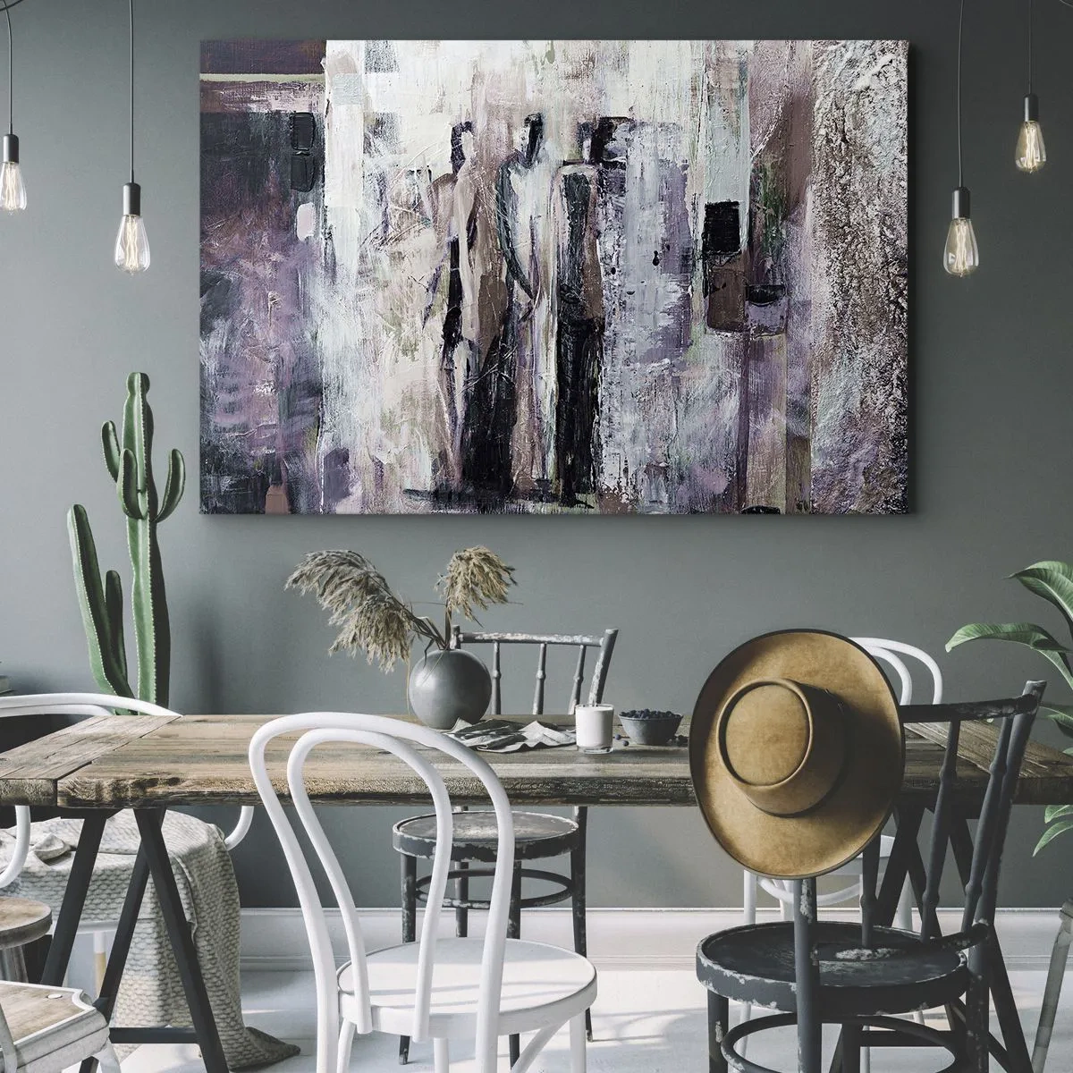 Vászonkép - A titokzatos hámas - 120x80 cm