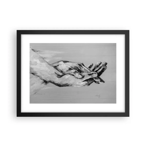 Poszter fehér keretben - Kezdet… - 40x30 cm