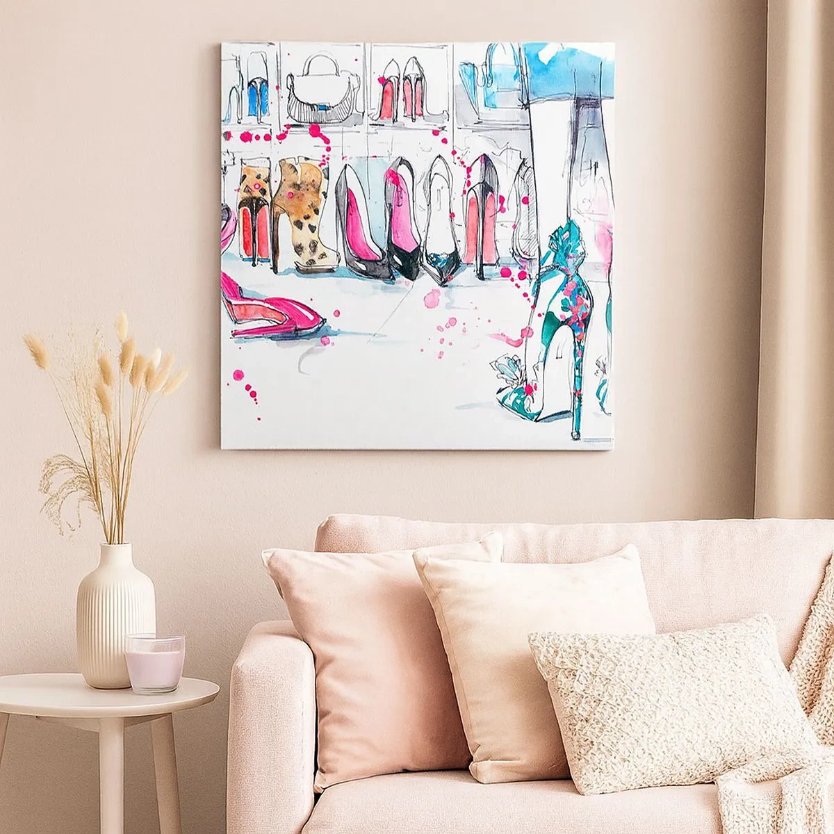 Vászonkép - Szezám, tárulj! - 30x30 cm