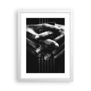 Poszter fekete keretben - Művész imája - 30x40 cm