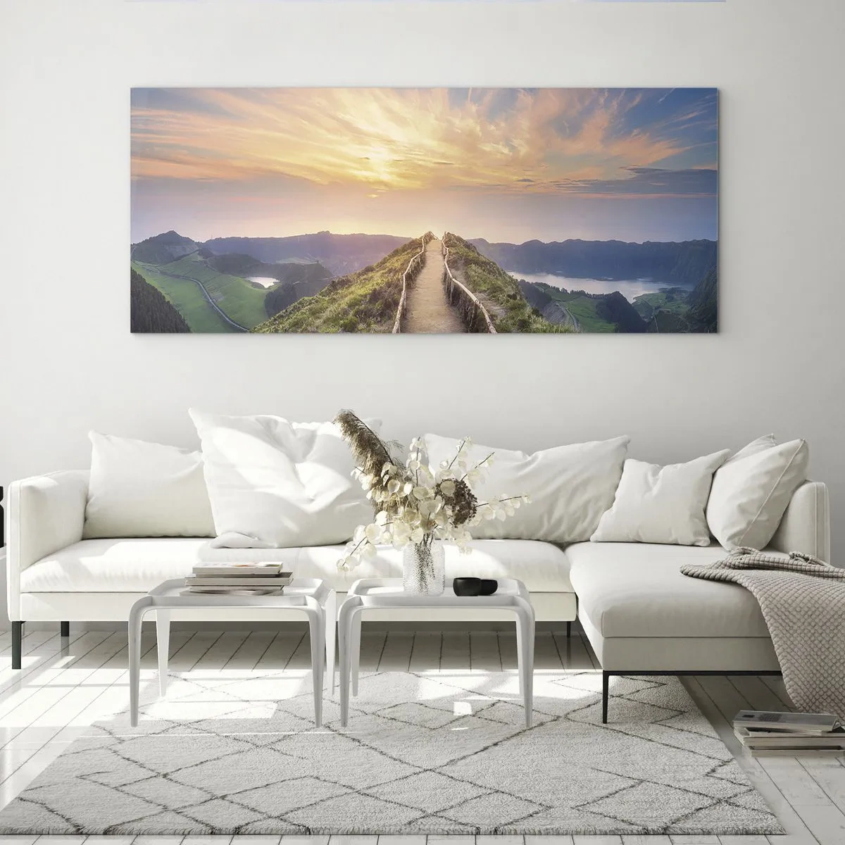 Üveg kép - Közel az éghez - 90x30 cm