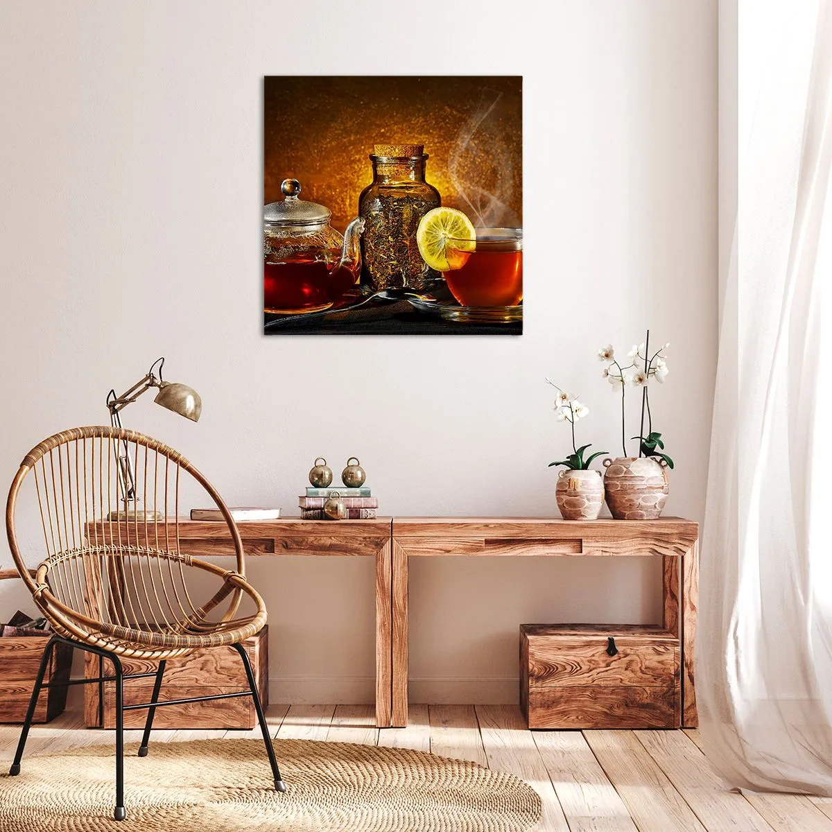 Vászonkép - A holland mesterek stílusában - 60x60 cm