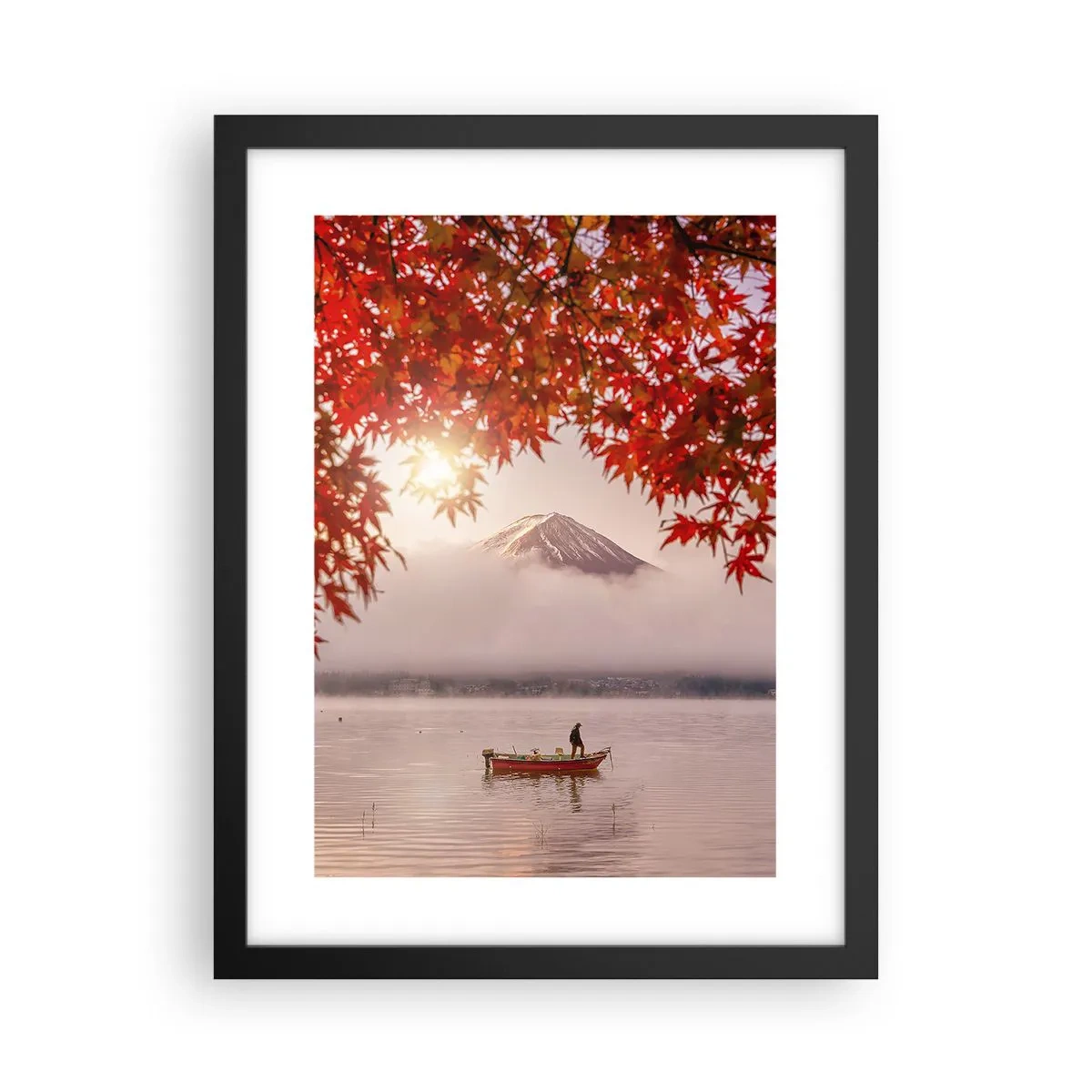 Poszter fehér keretben - Japán hangulatban - 30x40 cm