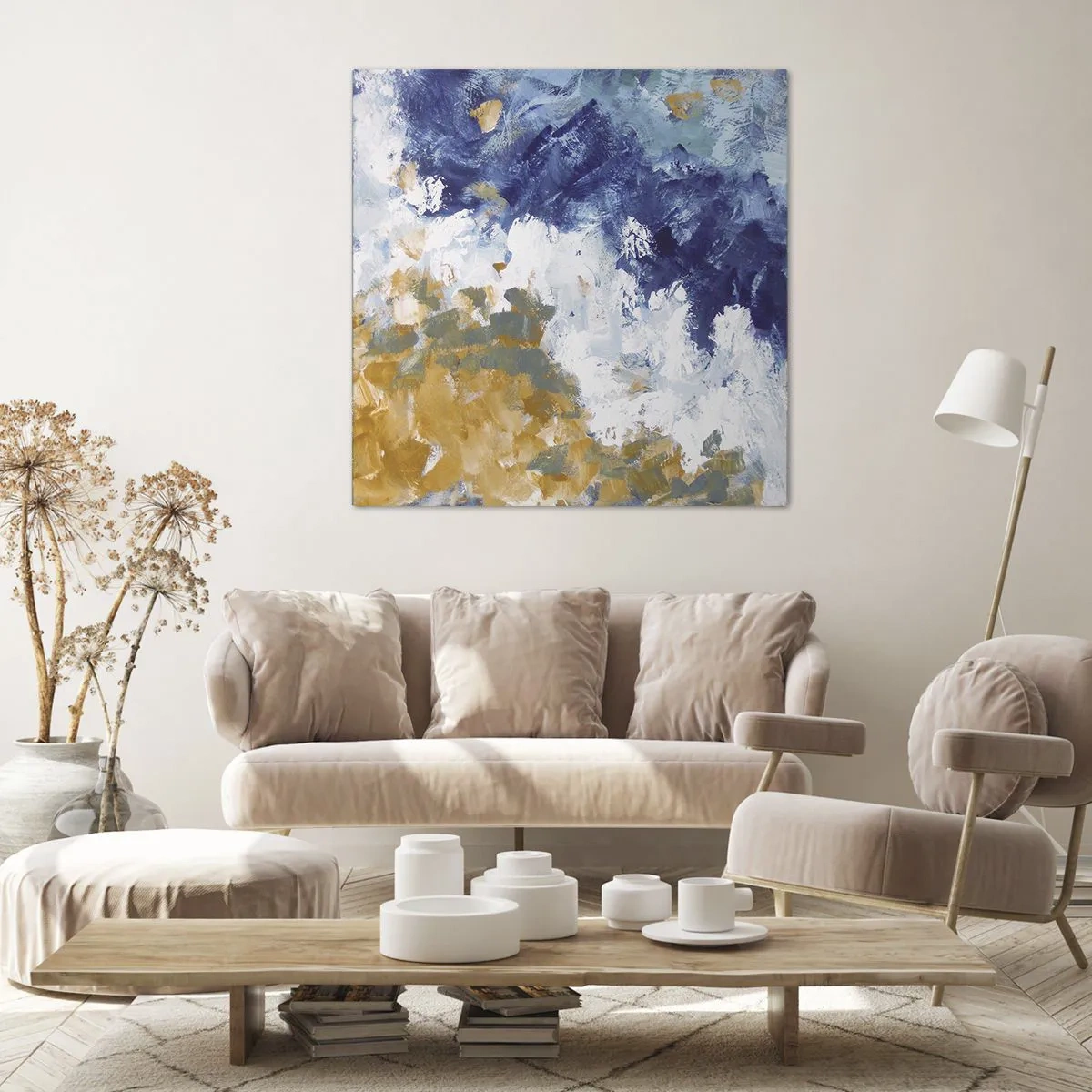 Vászonkép - Az elemek tánca - 50x50 cm