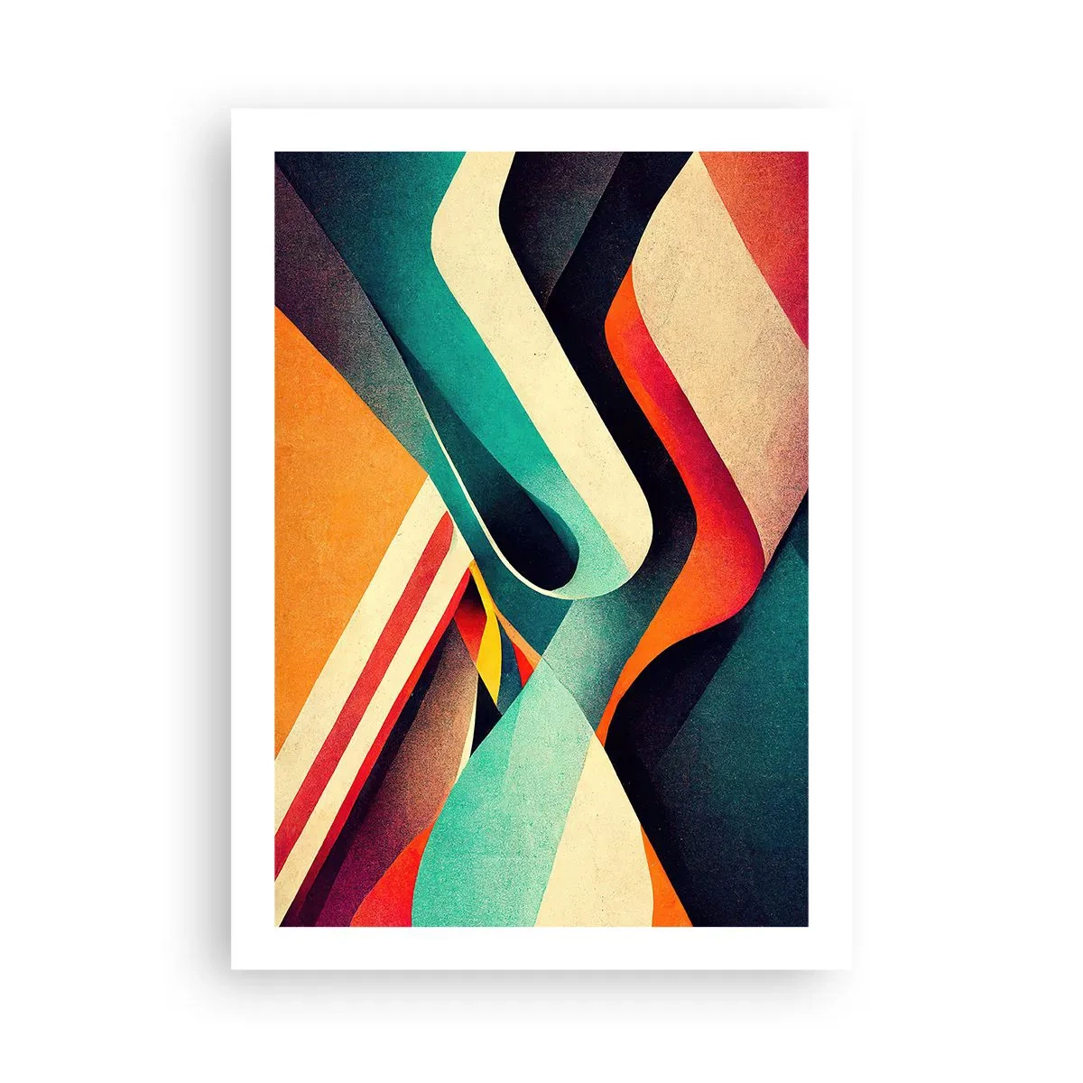 Poszter - Intenzív kompozíció - 50x70 cm