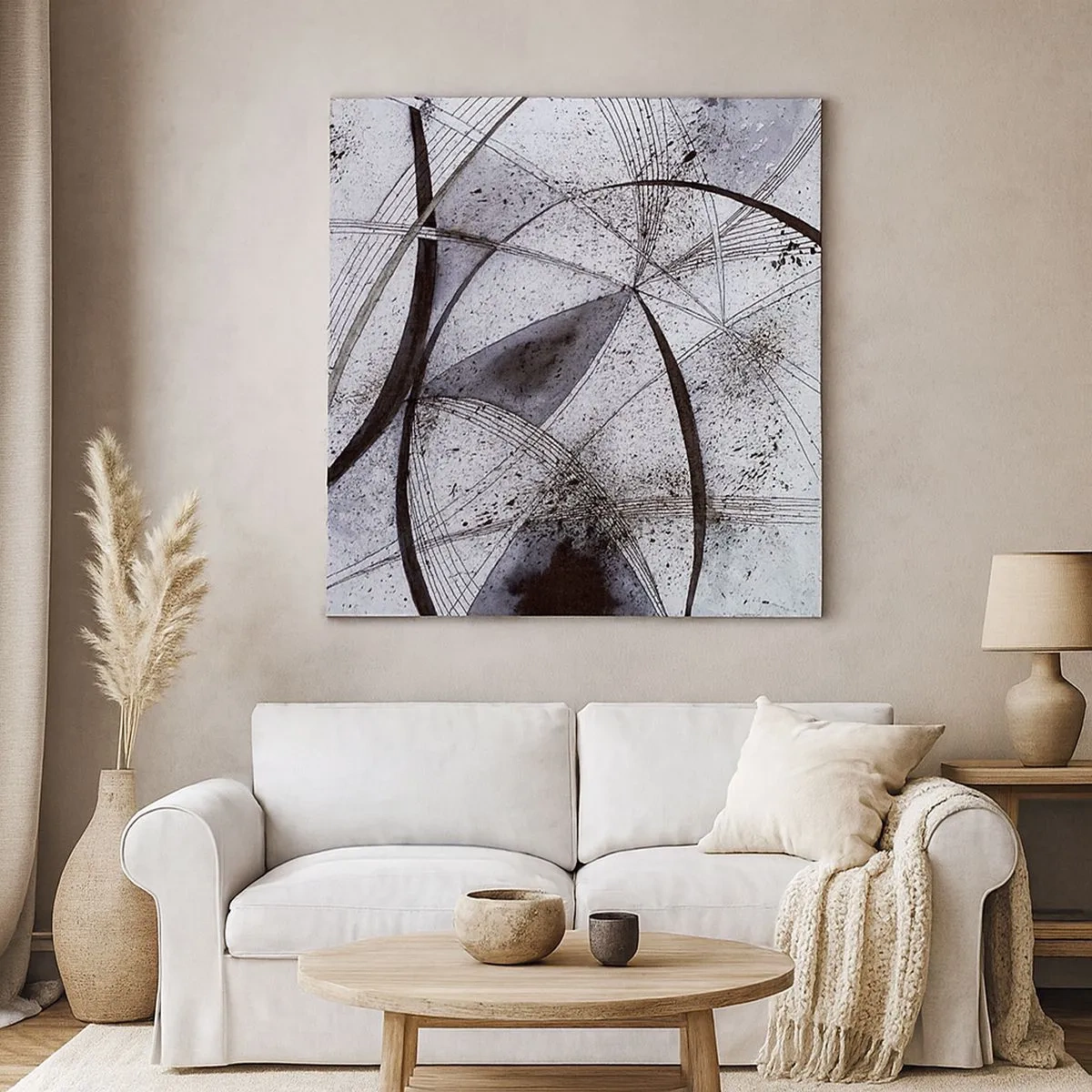 Vászonkép - Futurisztikus fantázia - 30x30 cm