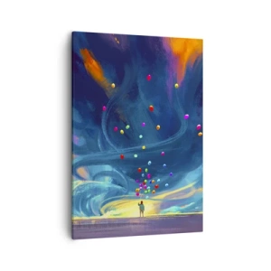 Vászonkép - A kék szélnek - 50x70 cm
