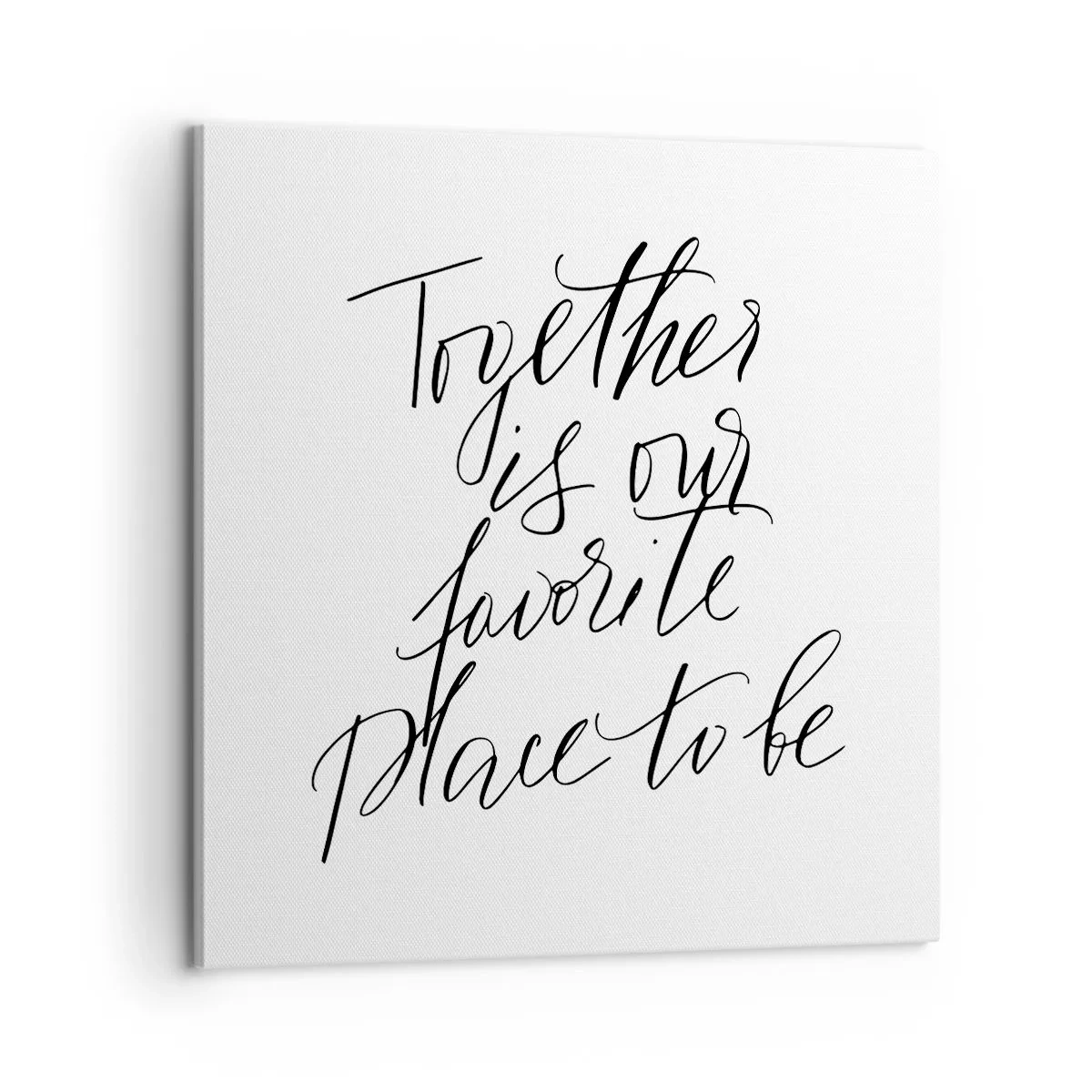 Vászonkép - Te is érzed? - 60x60 cm