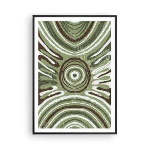 Poszter fehér keretben - Az érzelmek robbanása - 70x100 cm