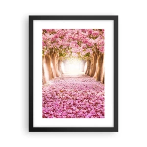 Poszter fehér keretben - Út a paradicsomba - 30x40 cm