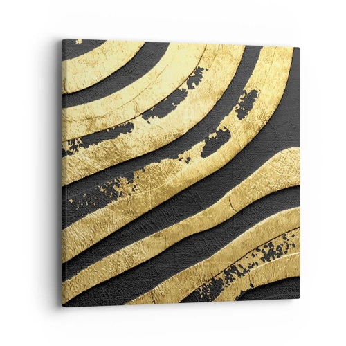 Vászonkép - Minden folyik - 40x40 cm