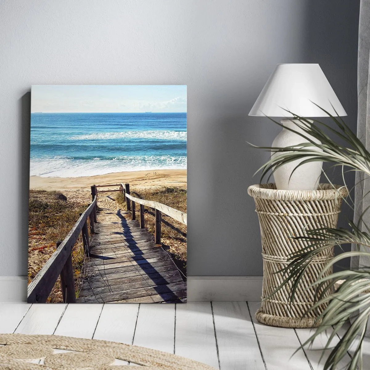 Vászonkép - Fuss! - 45x80 cm