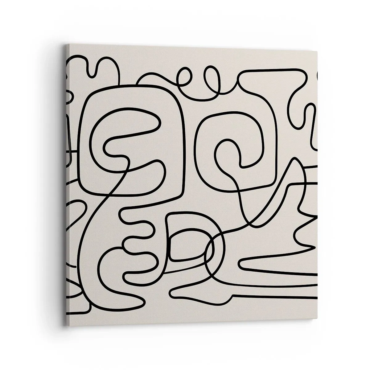 Vászonkép - A nyomonkövetésben - 70x70 cm