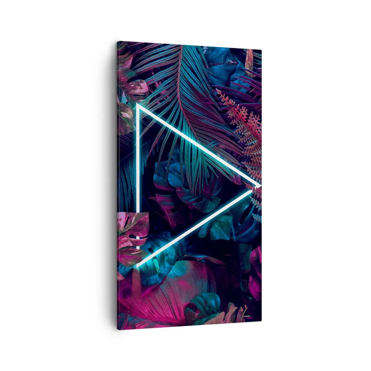 Vászonkép - Disco stílusú kert - 45x80 cm