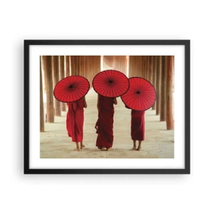 Poszter fehér keretben - Útban a Tiszta Föld felé - 50x40 cm