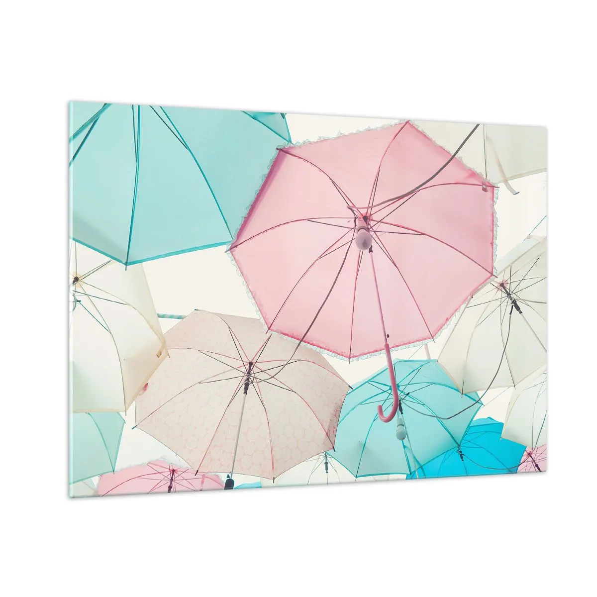 Üveg kép - Néha napsütés, néha eső - 100x70 cm