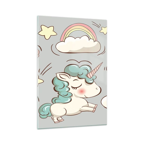 Üveg kép - Biztosan léteznek... - 70x100 cm